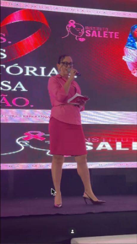 Publicação do Ballet Aprendizarte sobre a apresentação no evento