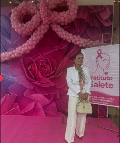 Convidada no painel de Outubro Rosa do evento