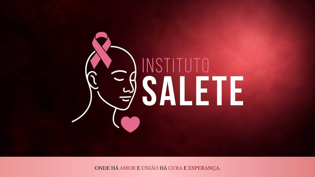 Slide de encerramento com a marca do Instituto Salete